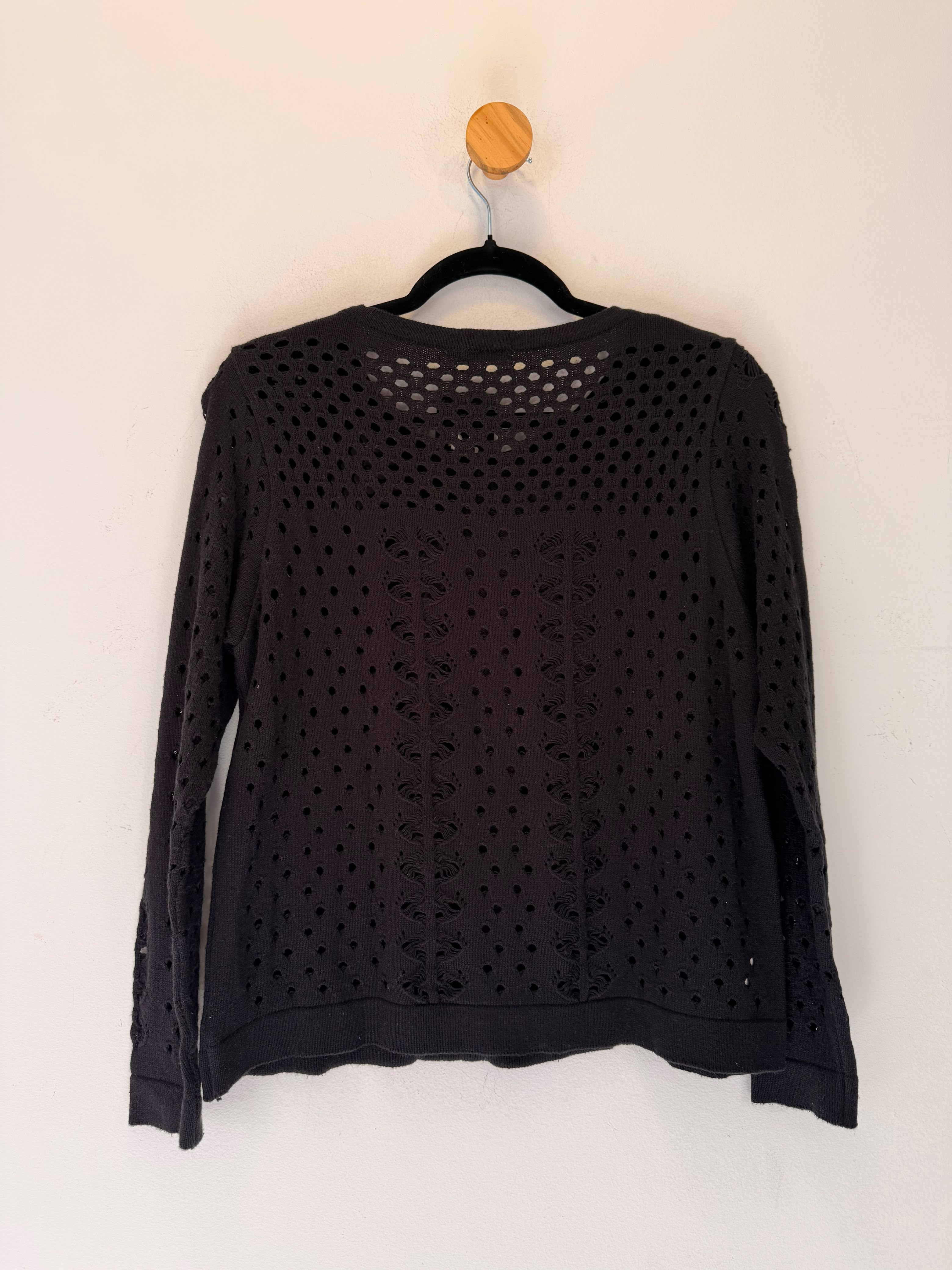 Tricot Preto Cleo Milani