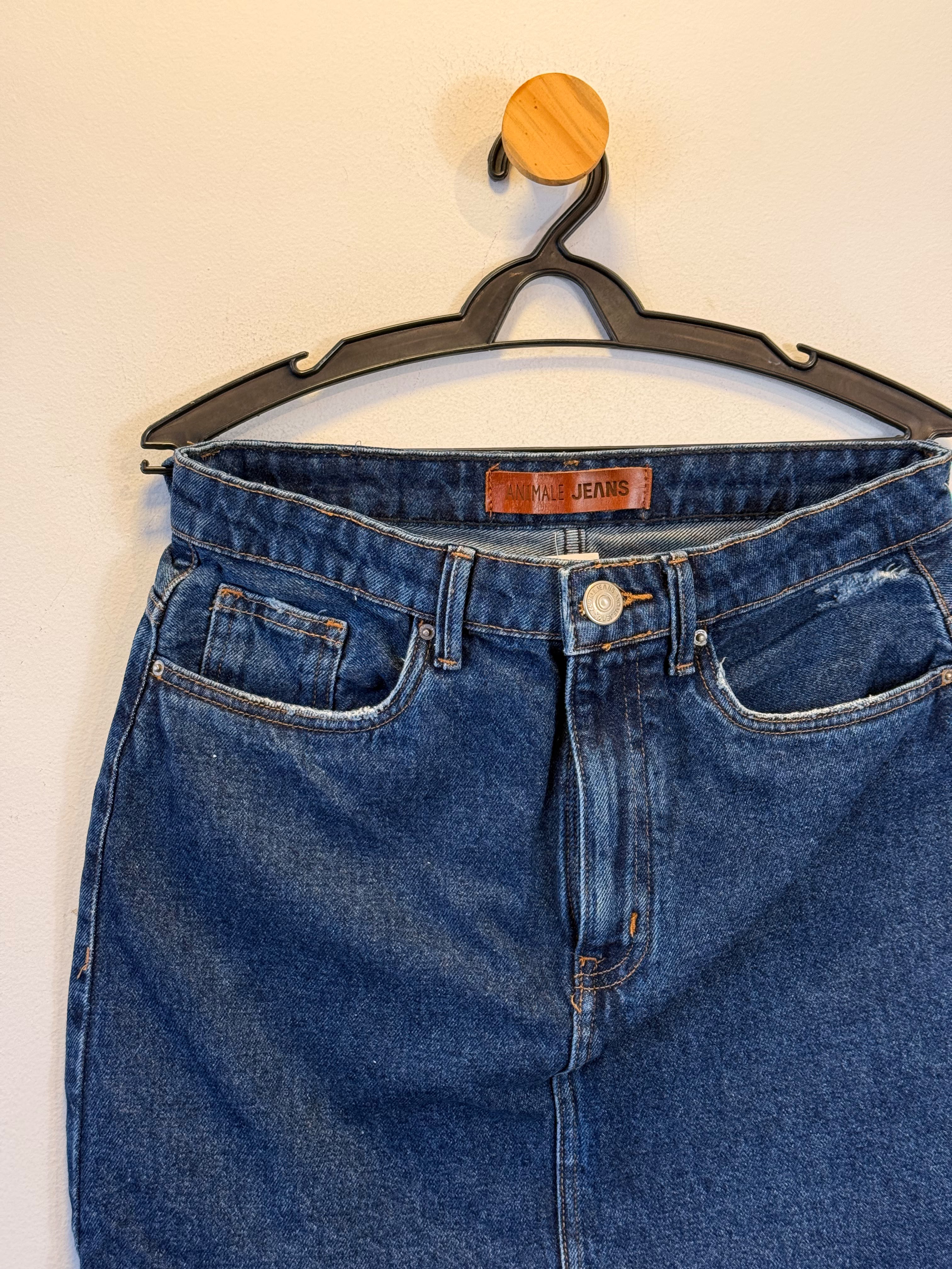 Saia Animale Jeans