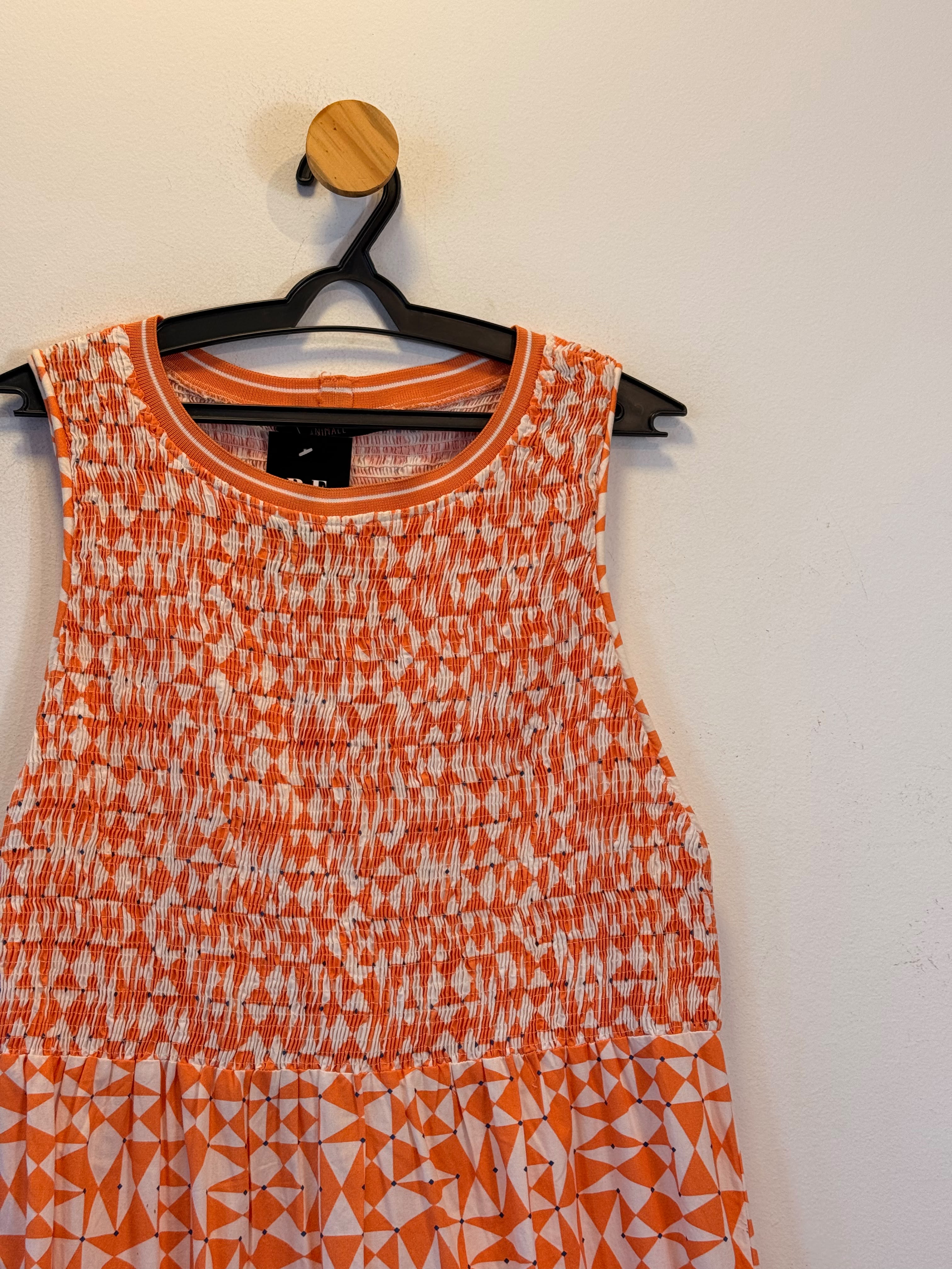 Vestido Laranja Animale