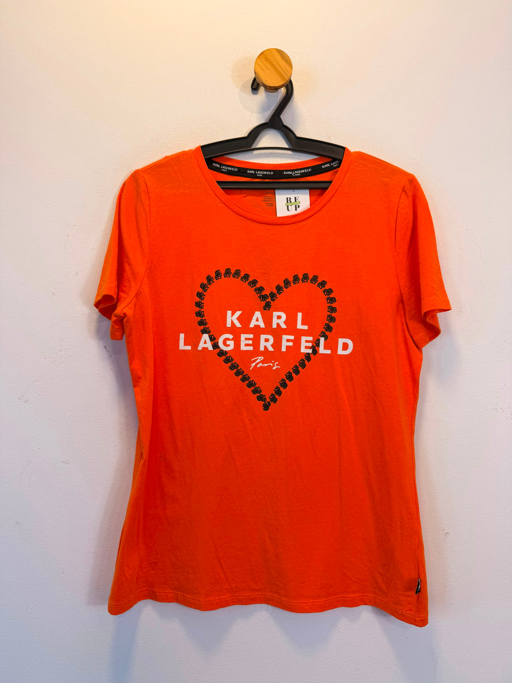 Blusa Laranja Karl Lagerfeld