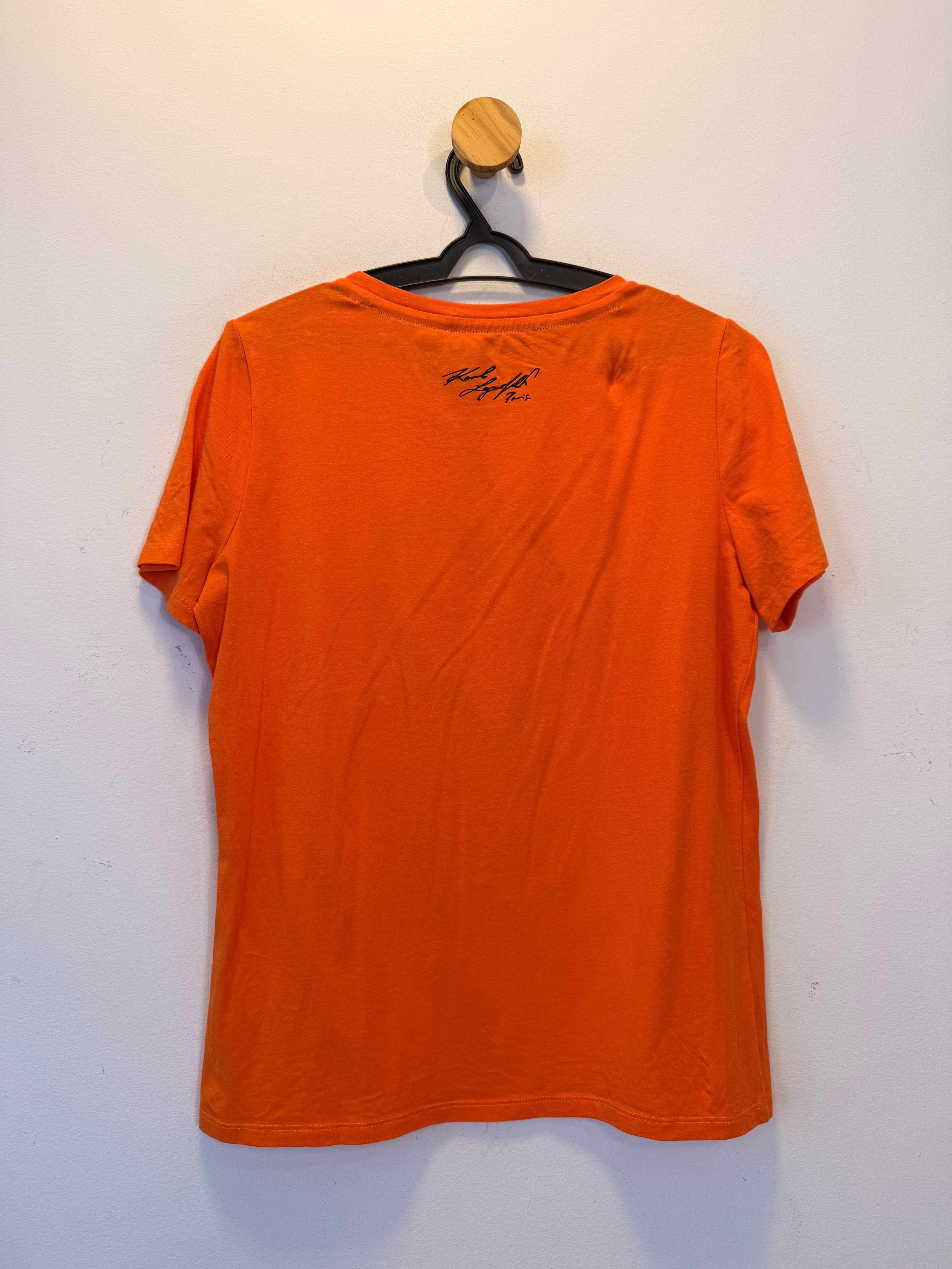 Blusa Laranja Karl Lagerfeld
