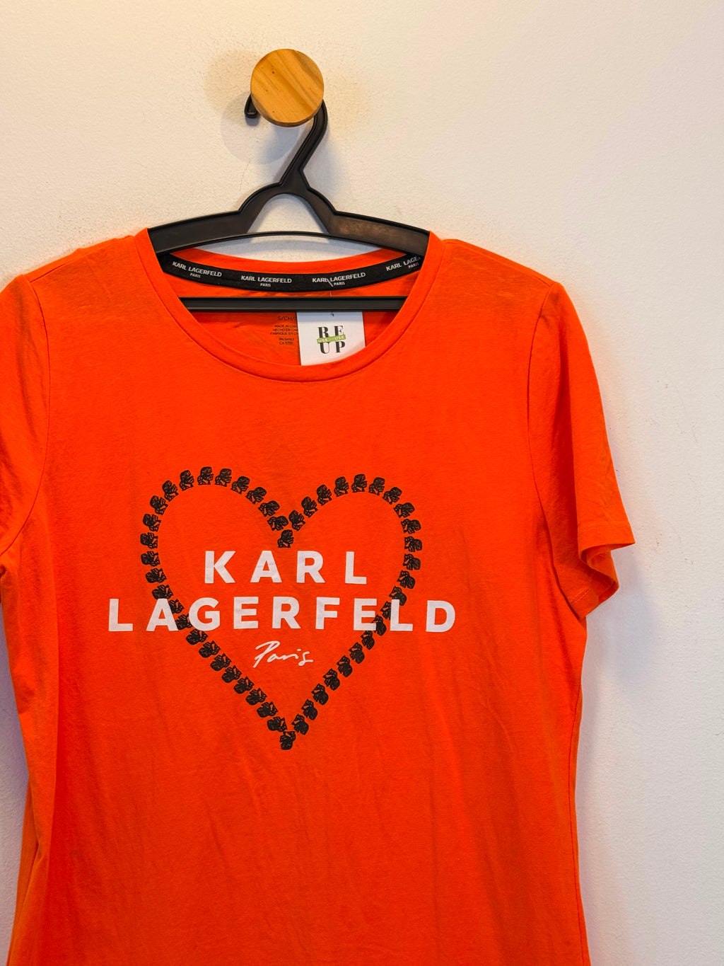 Blusa Laranja Karl Lagerfeld