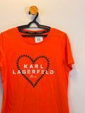 Blusa Laranja Karl Lagerfeld