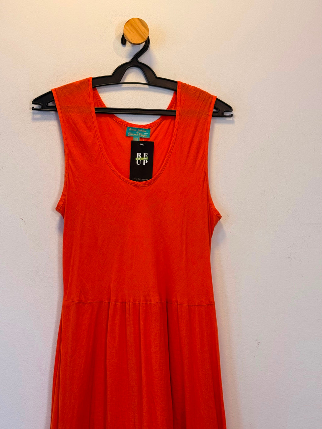 Vestido Laranja Antica Sartoria