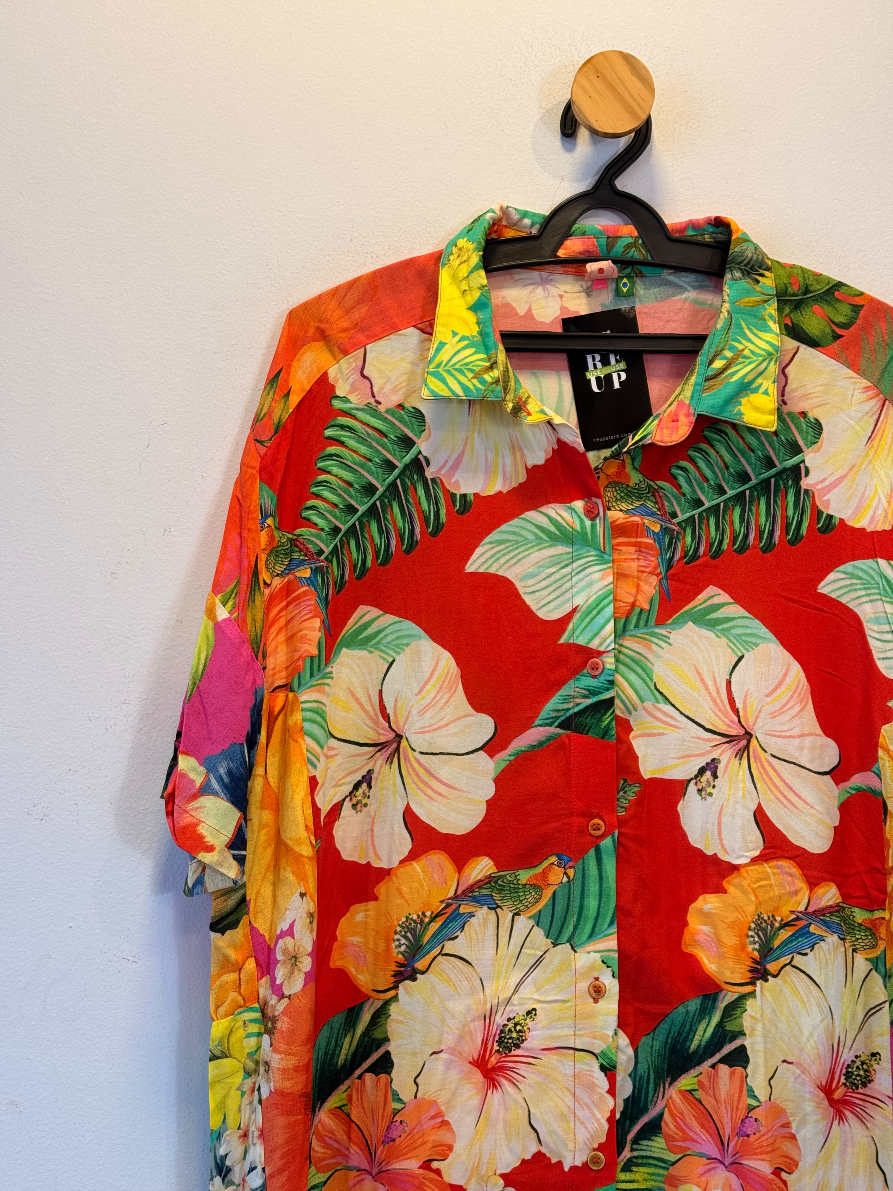 Camisa Estampa Floral Farm