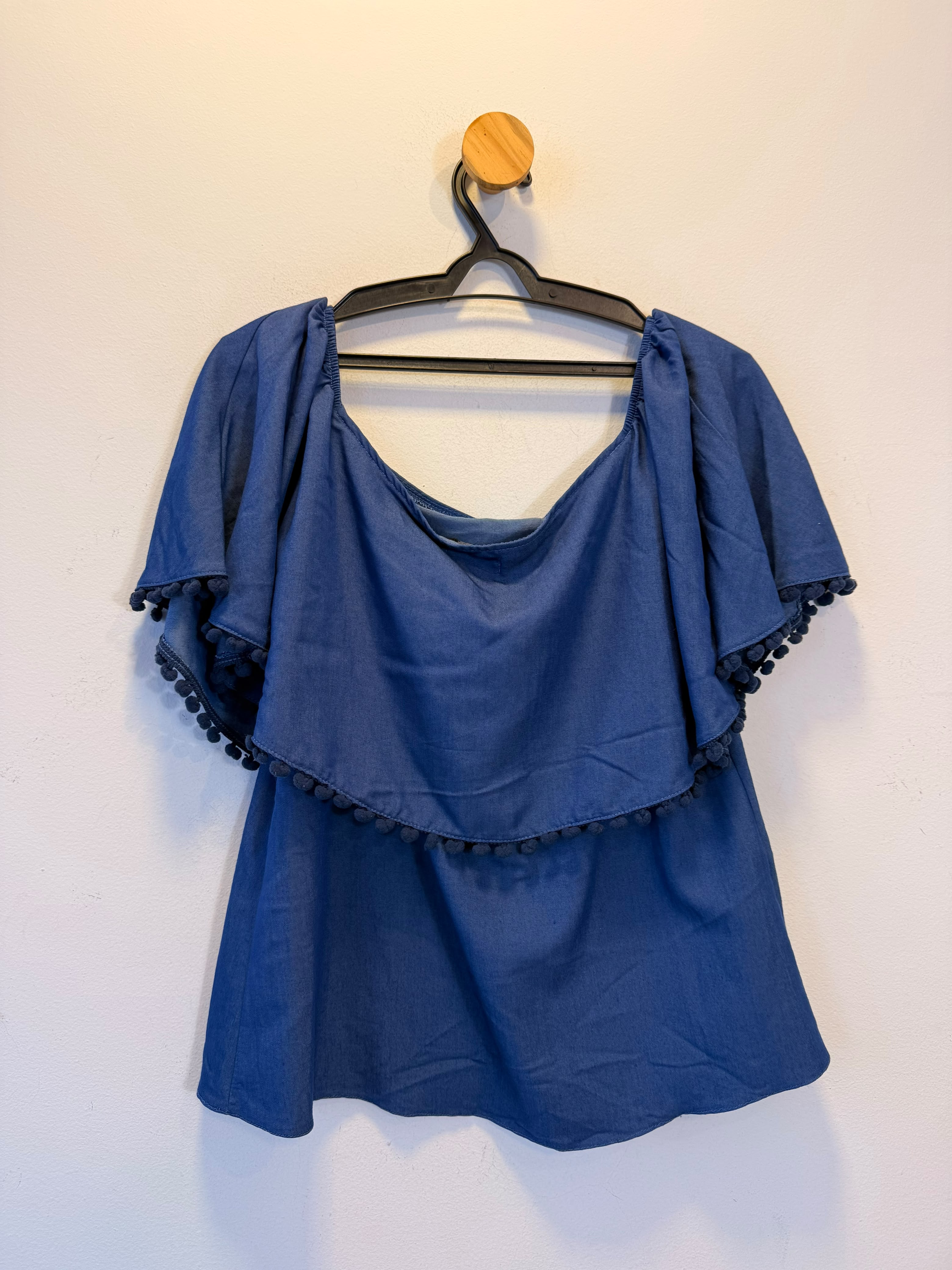Blusa Azul Chiquita Bacana