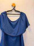 Blusa Azul Chiquita Bacana