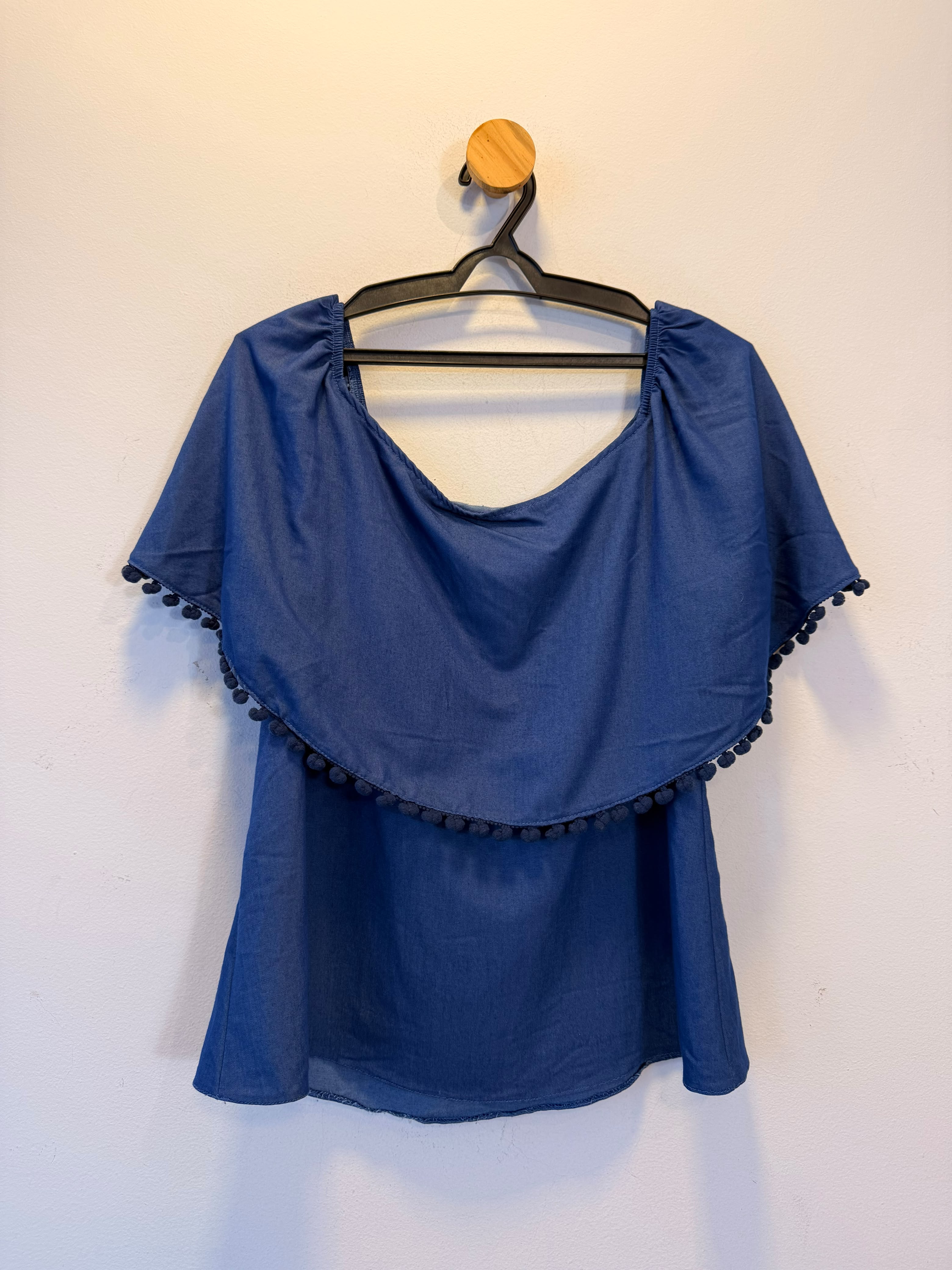 Blusa Azul Chiquita Bacana