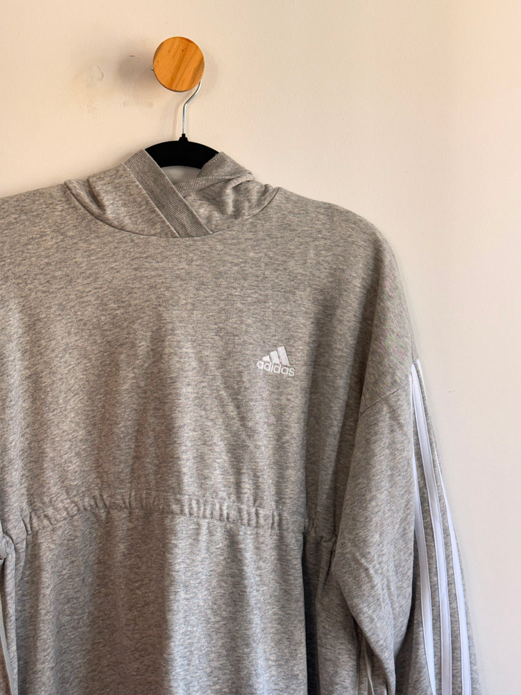 Moletom Cinza Adidas