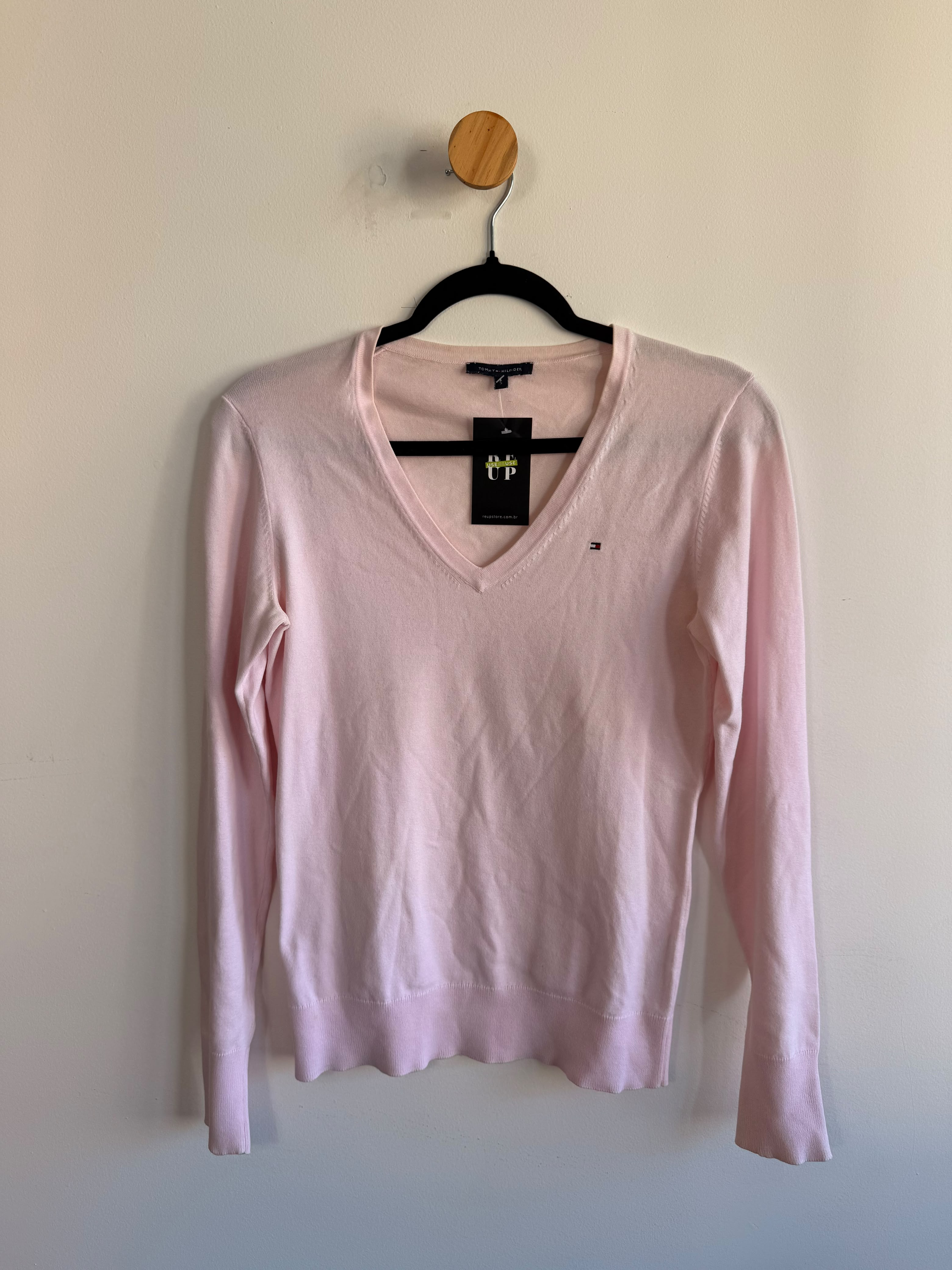 Tricot Rosa Tommy Hilfiger