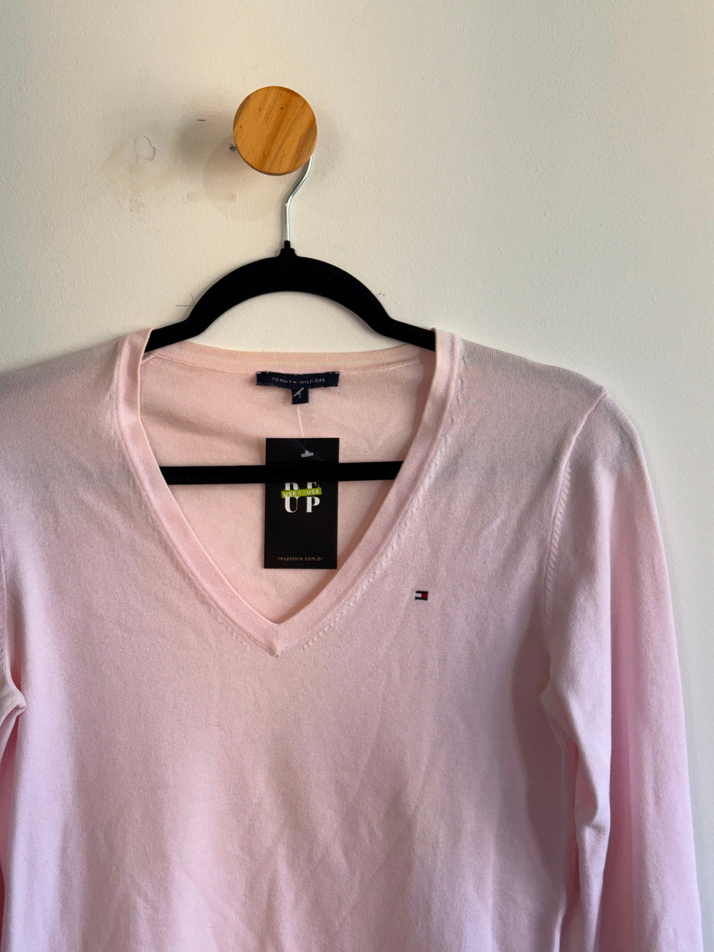 Tricot Rosa Tommy Hilfiger