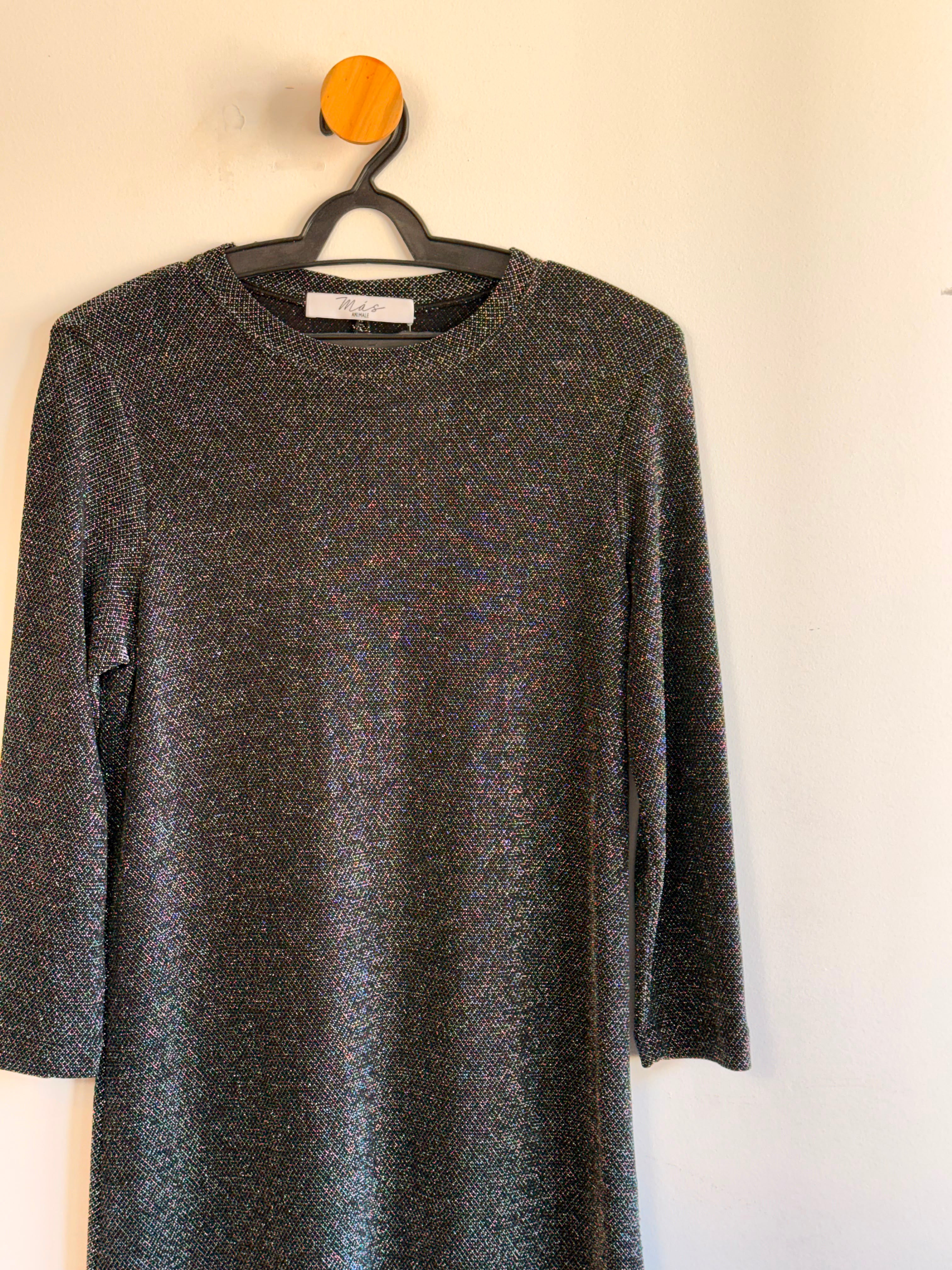 Vestido Lurex Animale