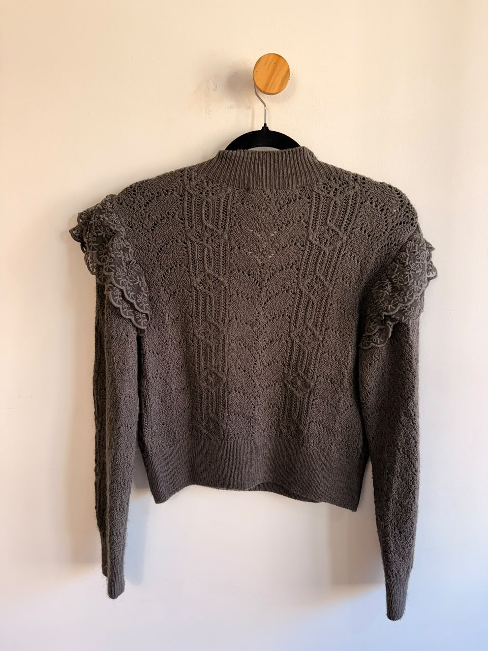 Tricot Cinza Zara
