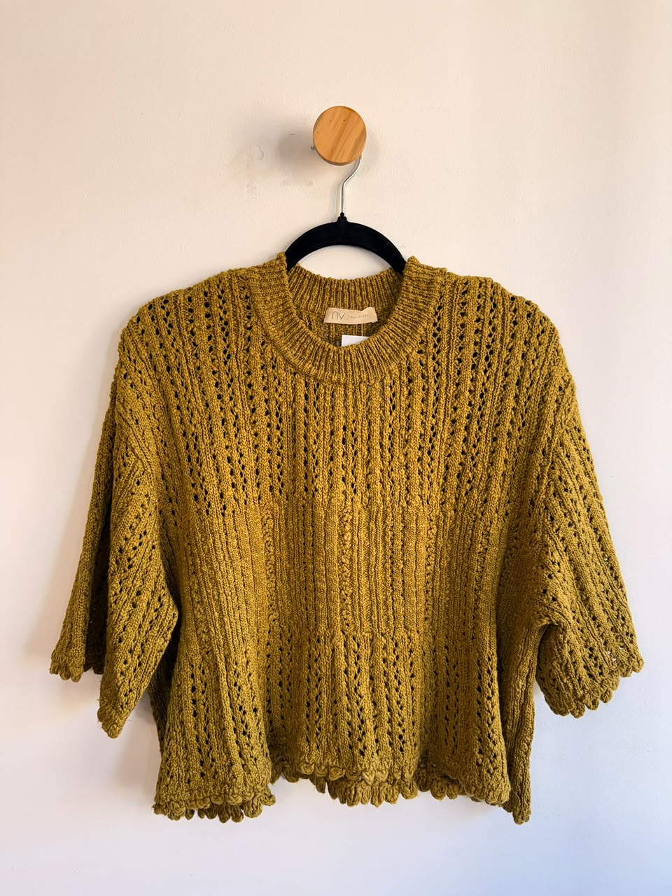 Tricot Mostarda Nati Vozza