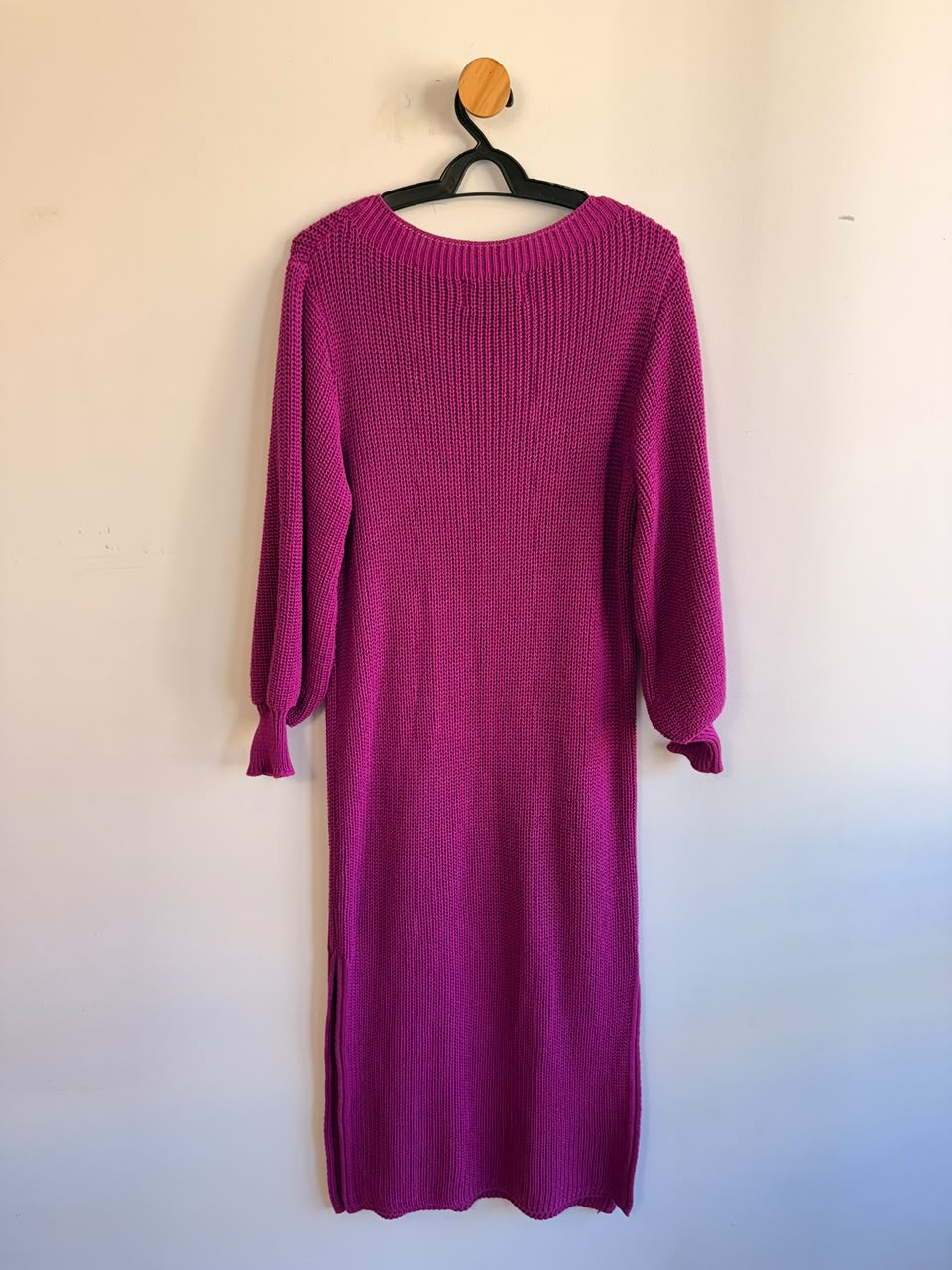 Vestido de Tricot Rosa Tannerie