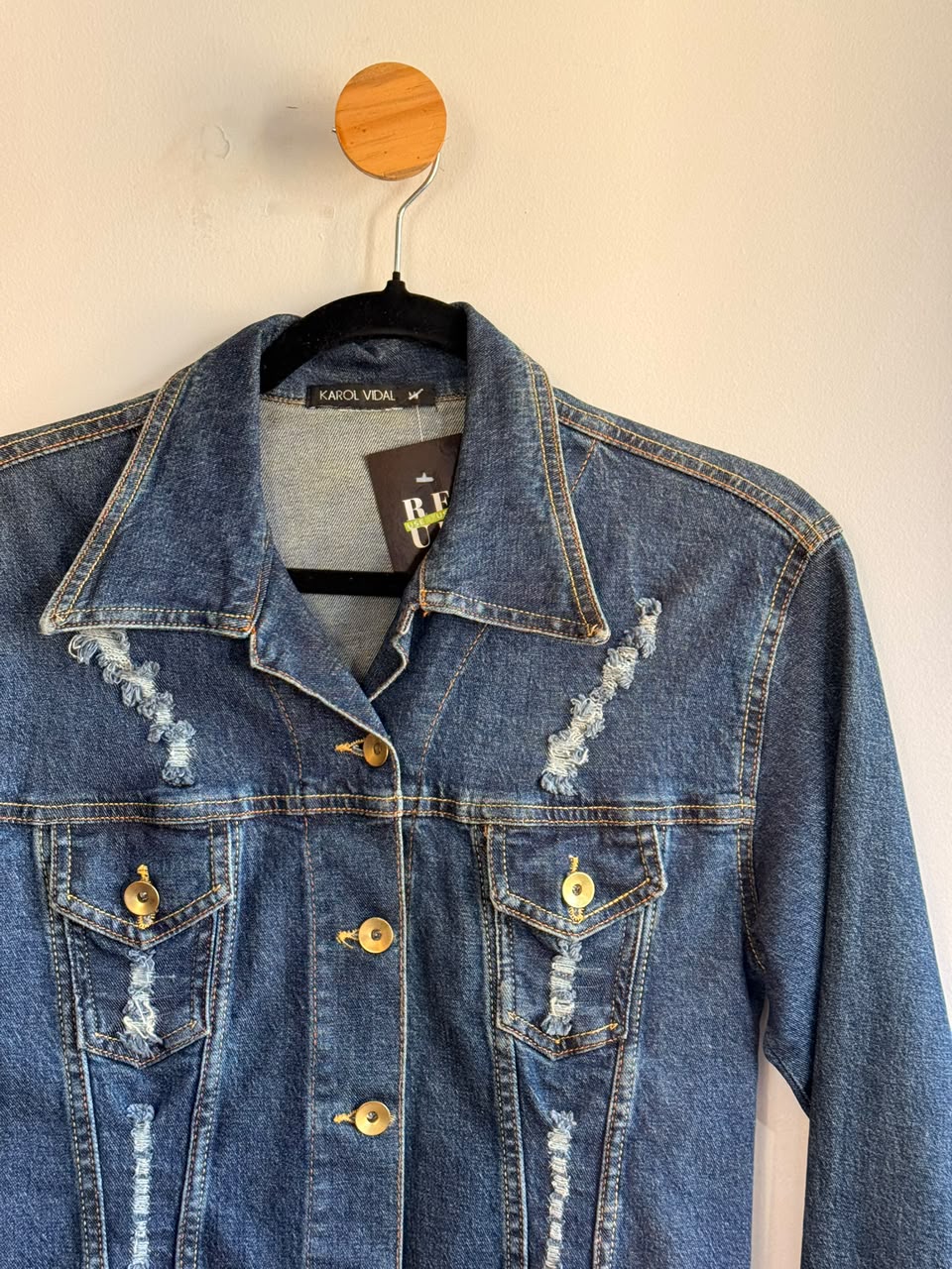 Jaqueta Jeans Karol Vidal