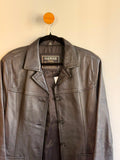 Jaqueta de Couro Alongada Oakwood