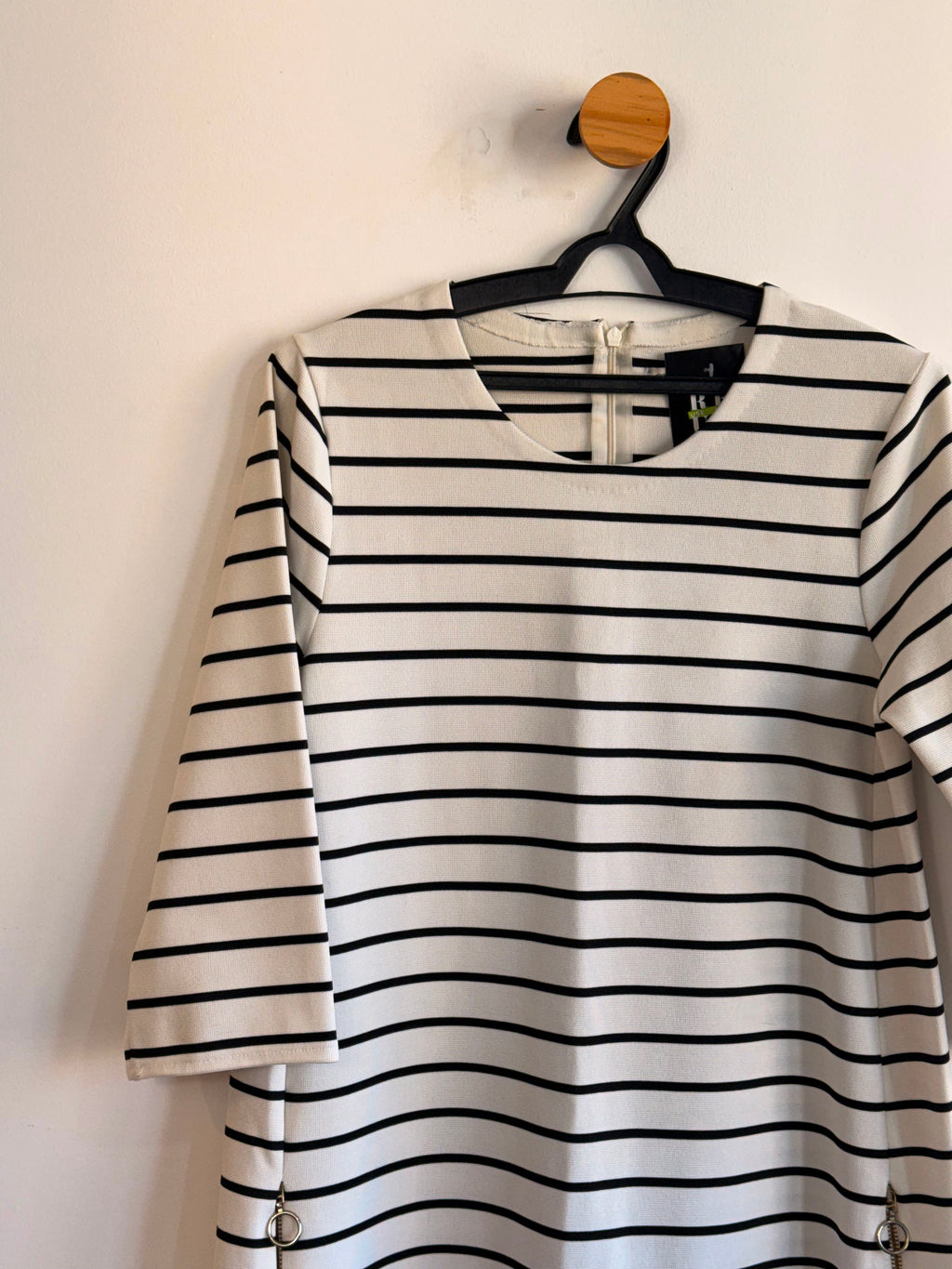 Vestido Listrado Zara