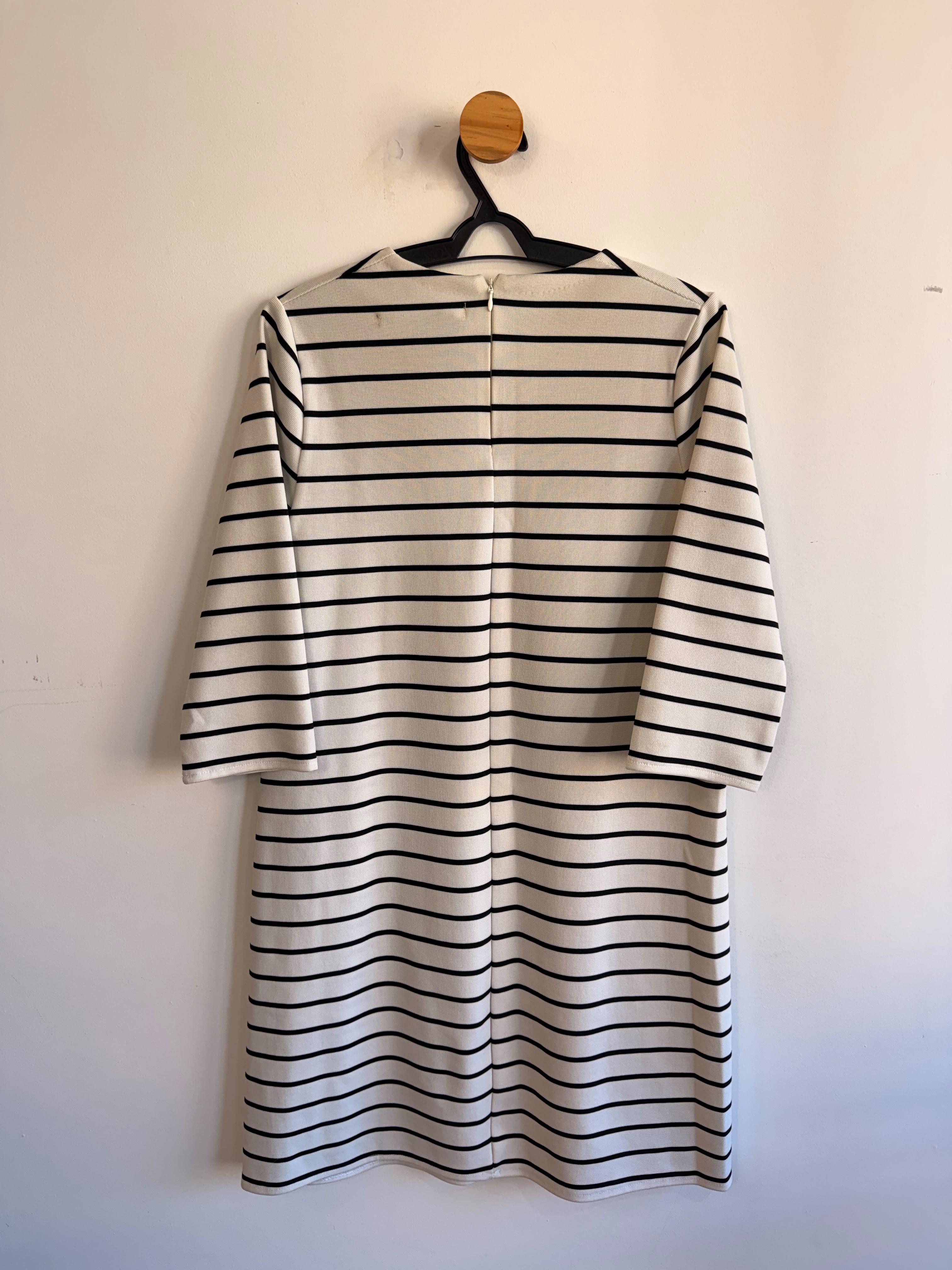 Vestido Listrado Zara