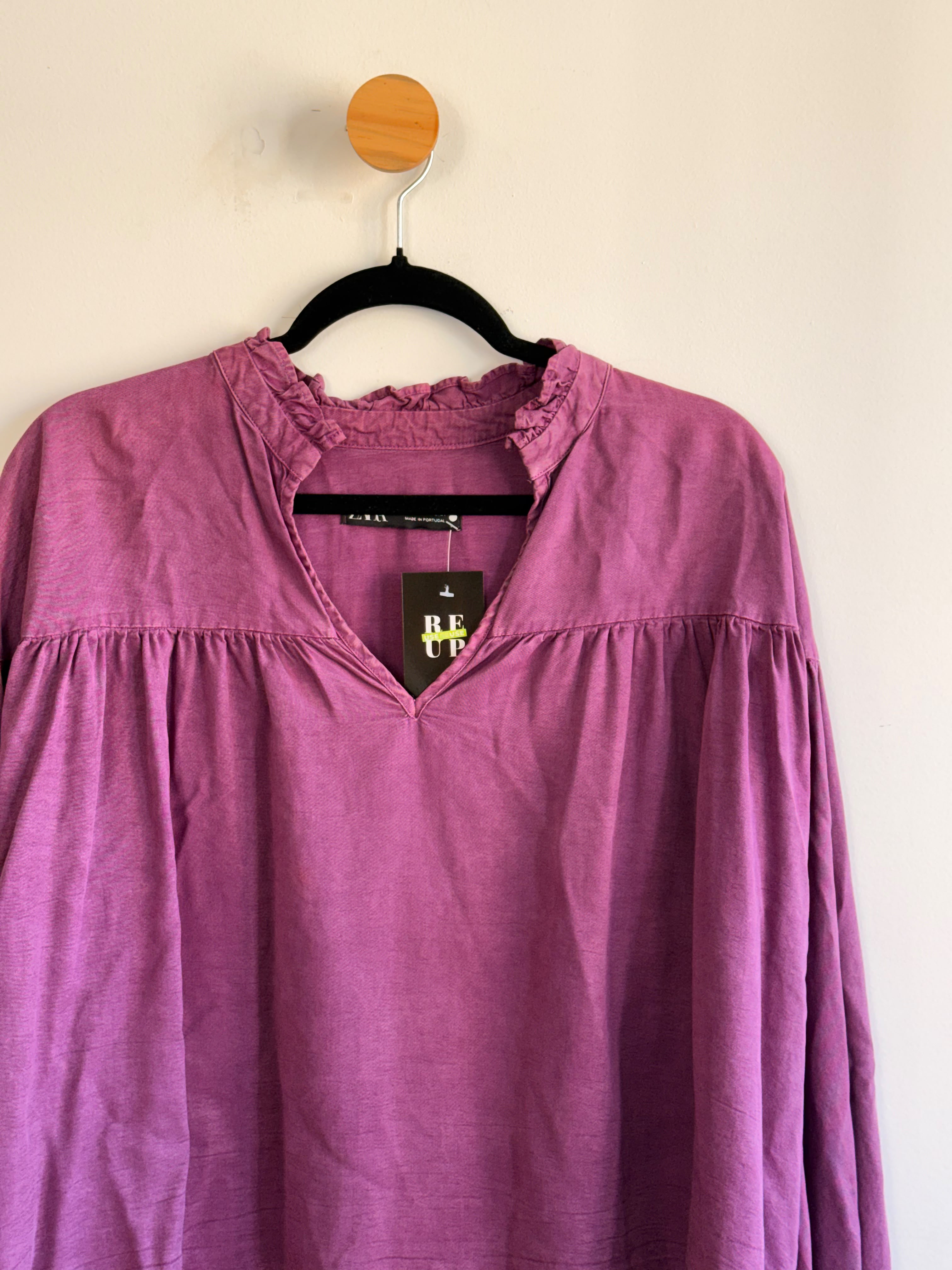 Blusa Magenta Zara