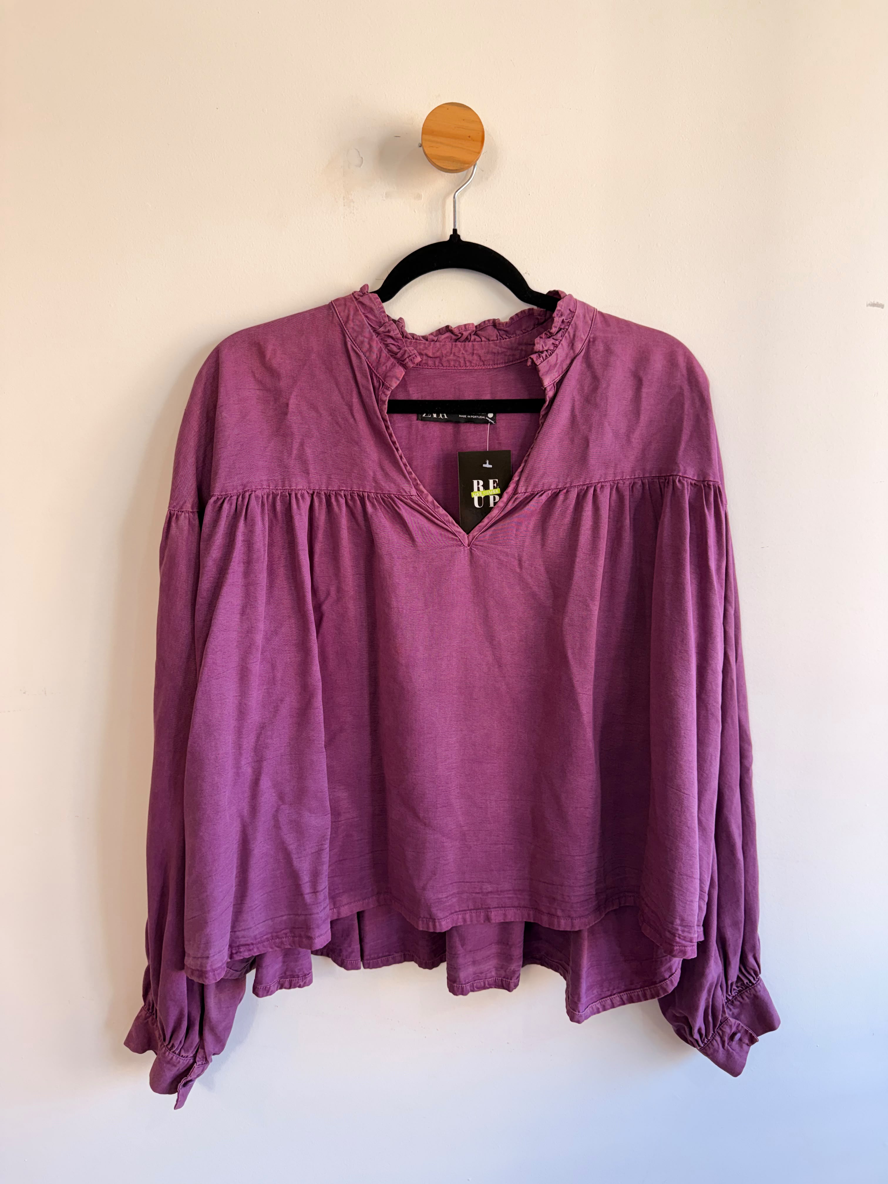 Blusa Magenta Zara