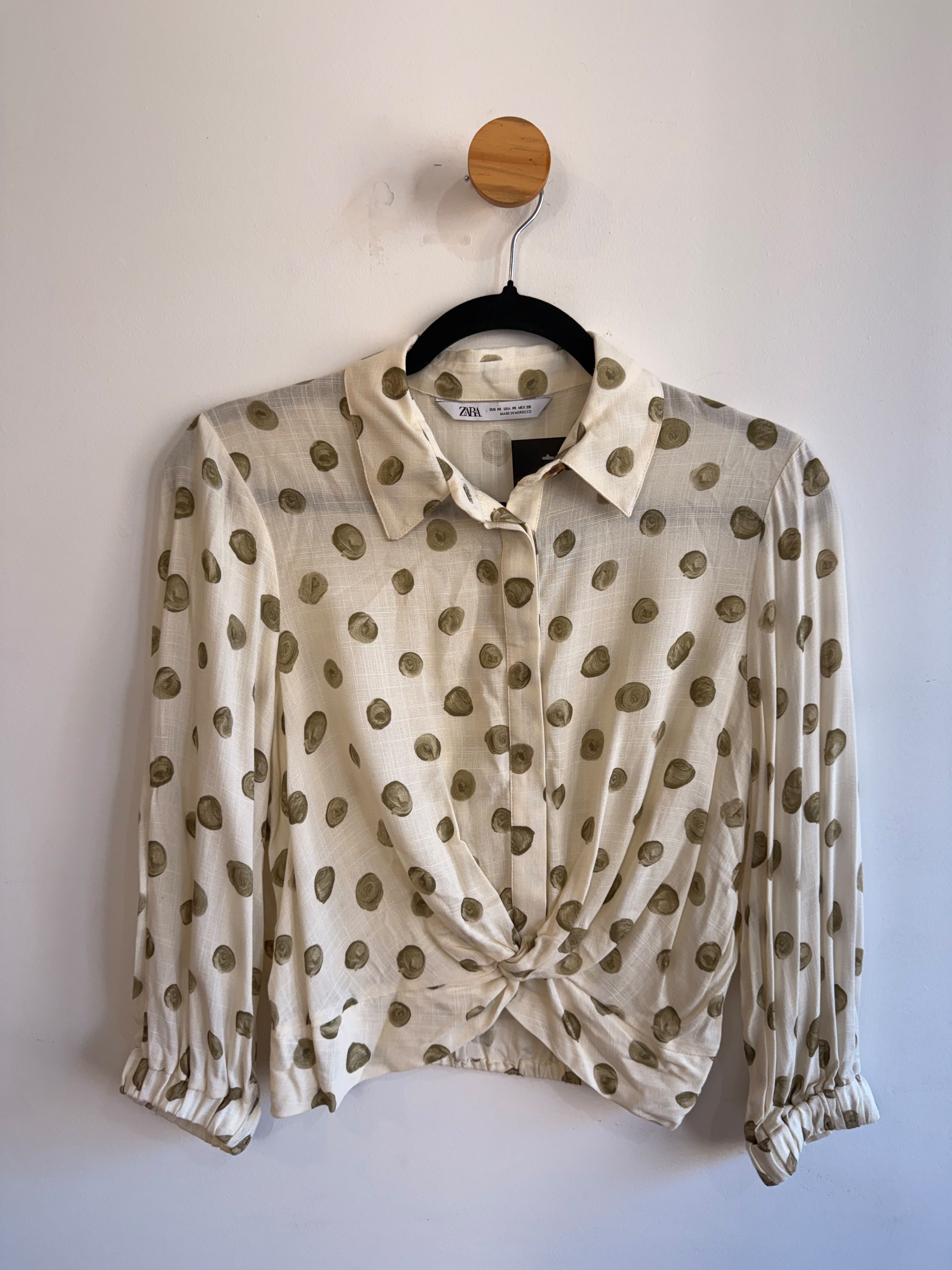 Blusa Bege Zara