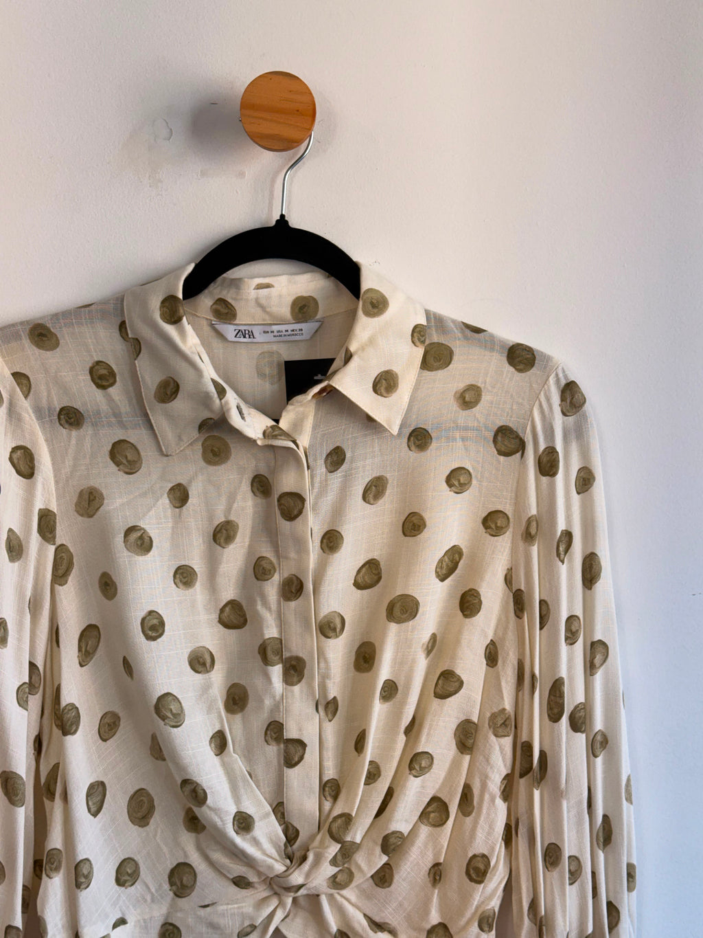 Blusa Bege Zara