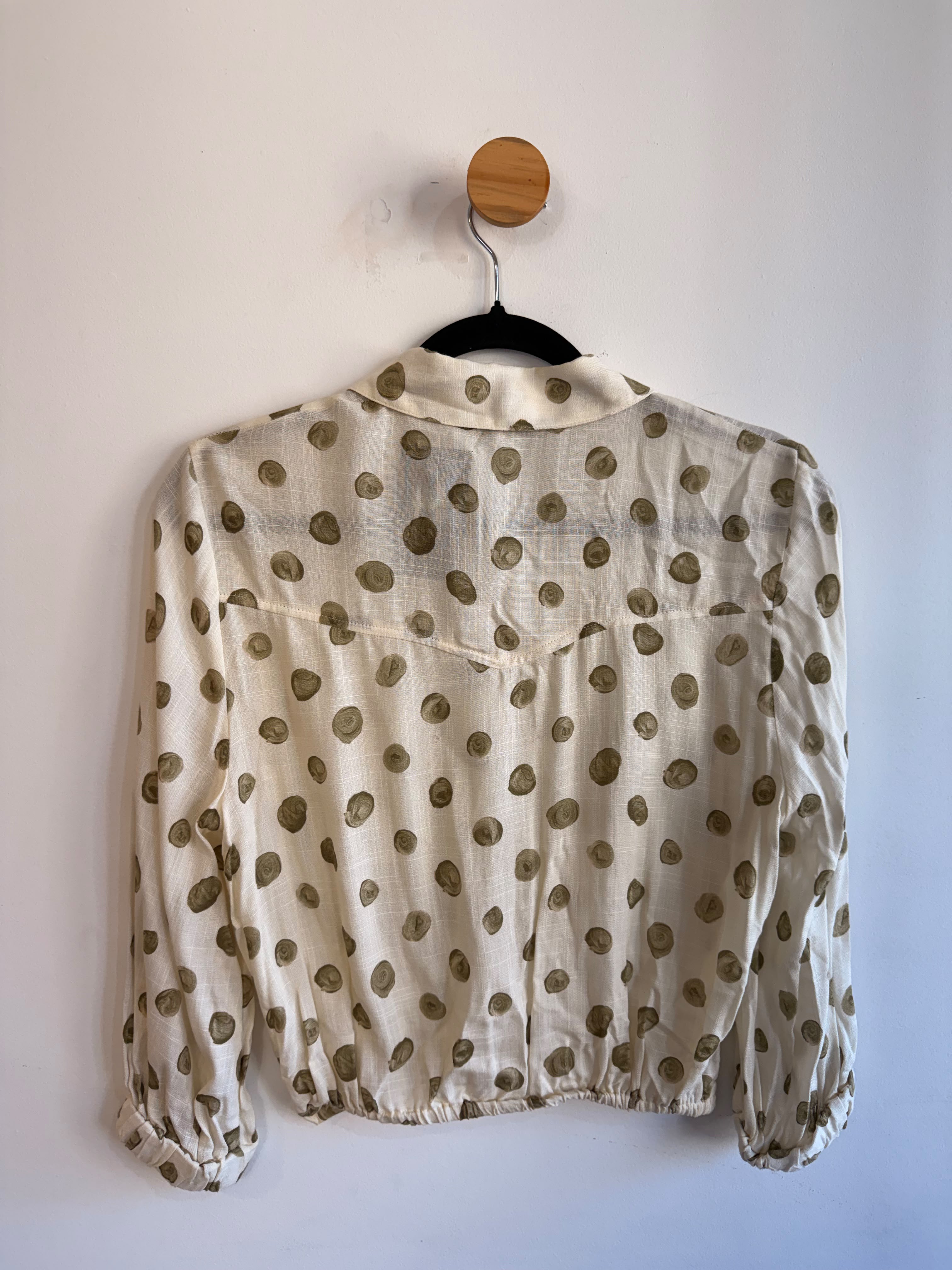 Blusa Bege Zara