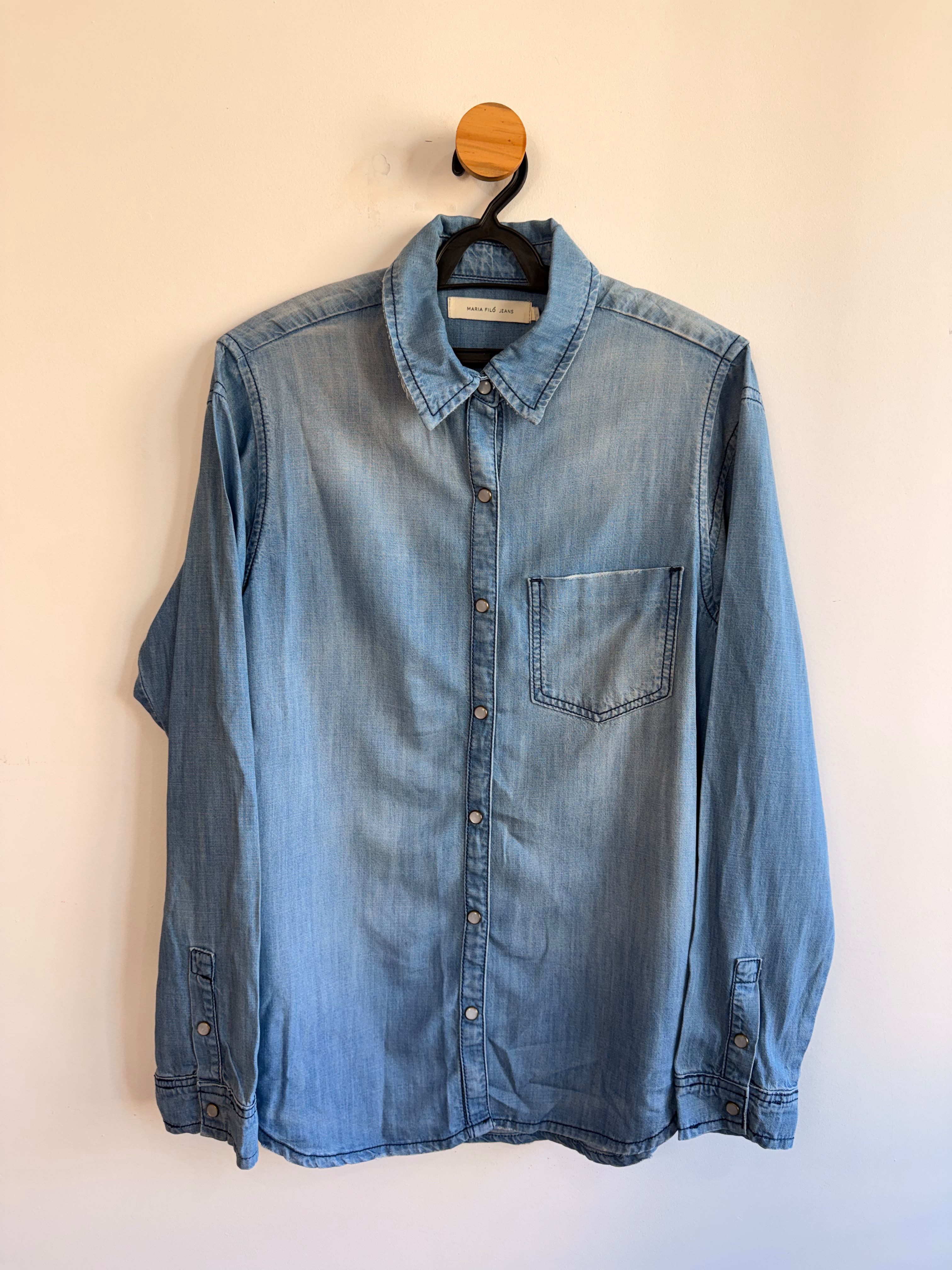 Camisa Jeans Maria Filó