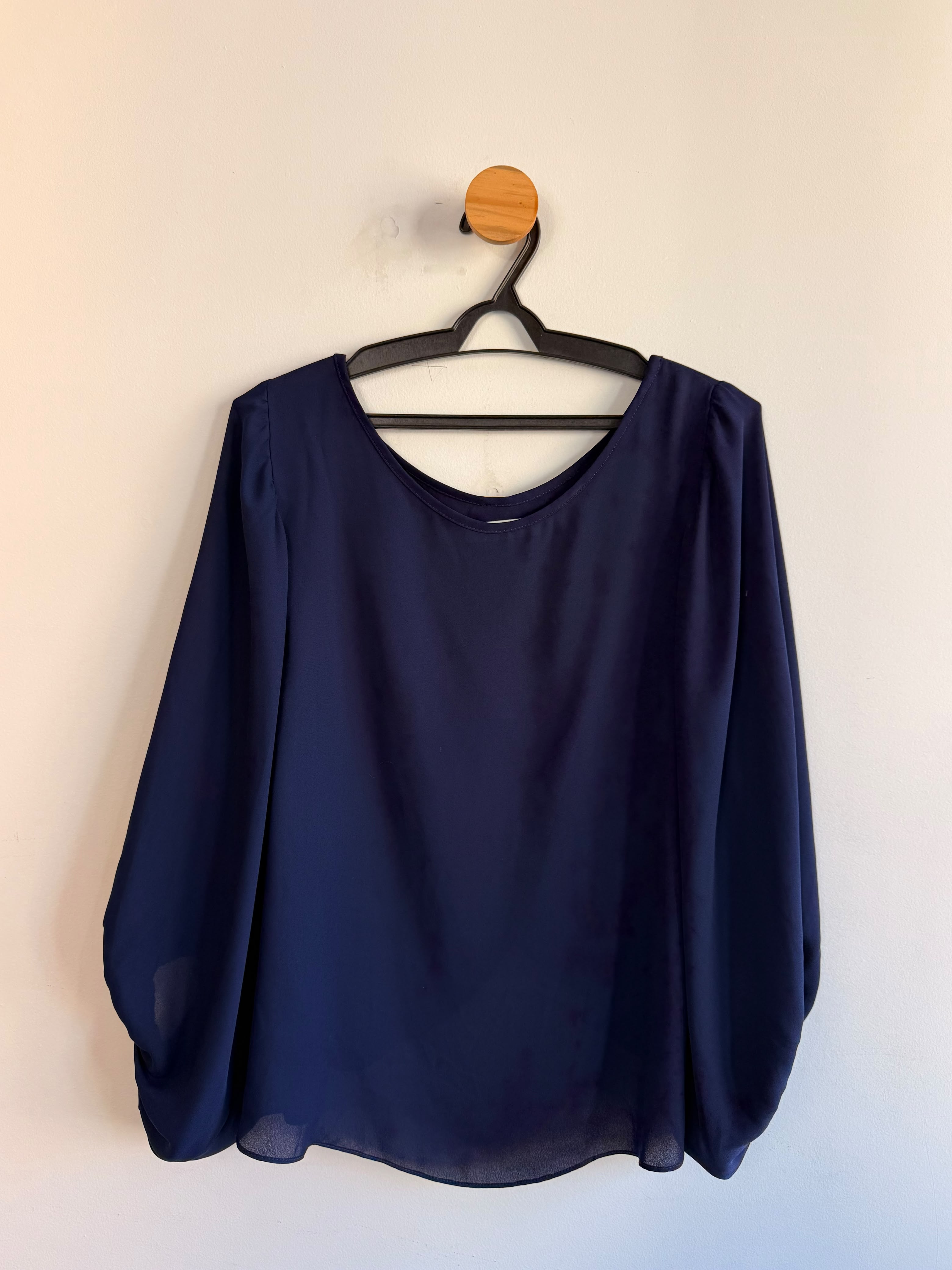 Blusa Azul Marinho Brooksfield