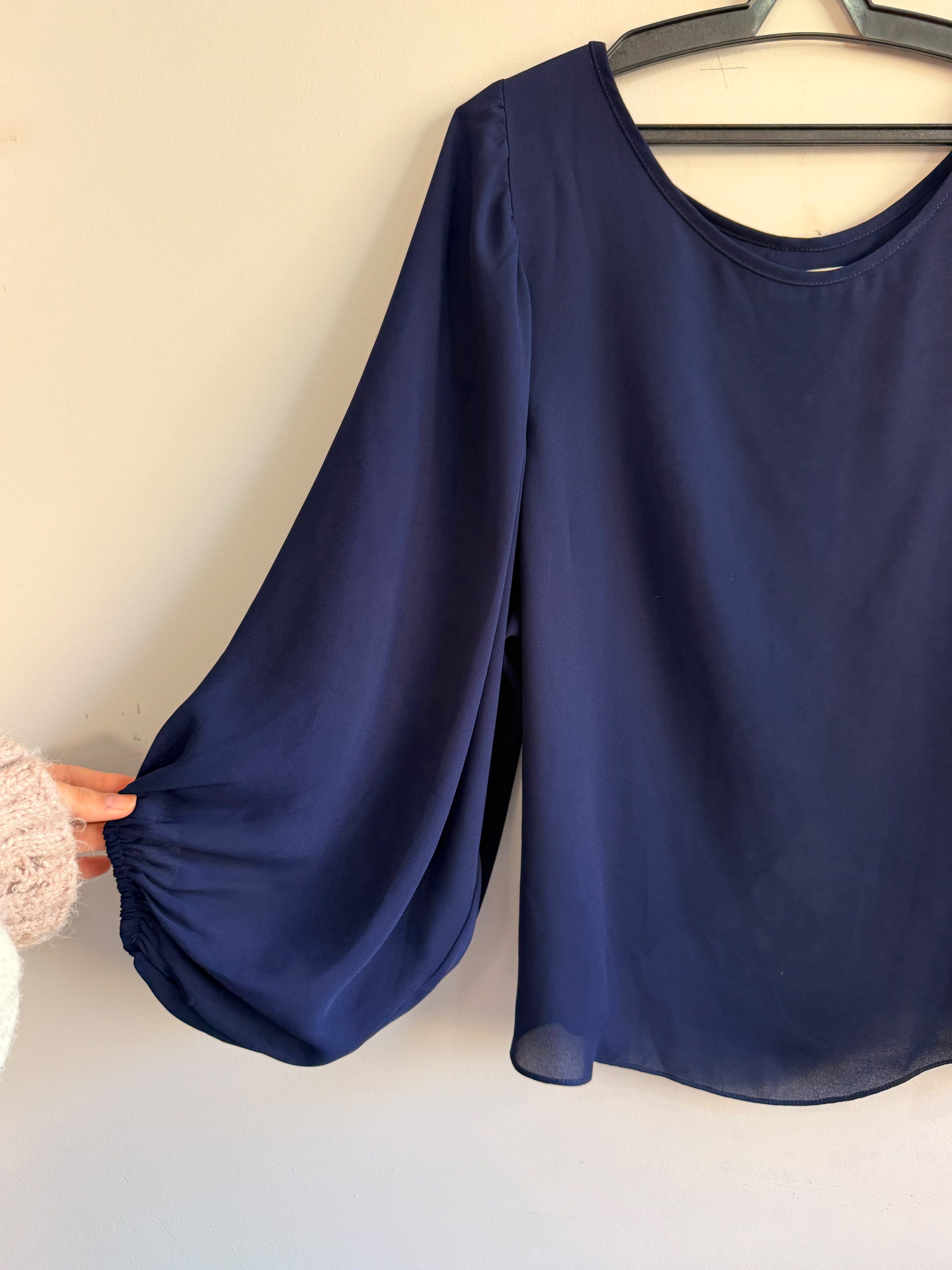 Blusa Azul Marinho Brooksfield