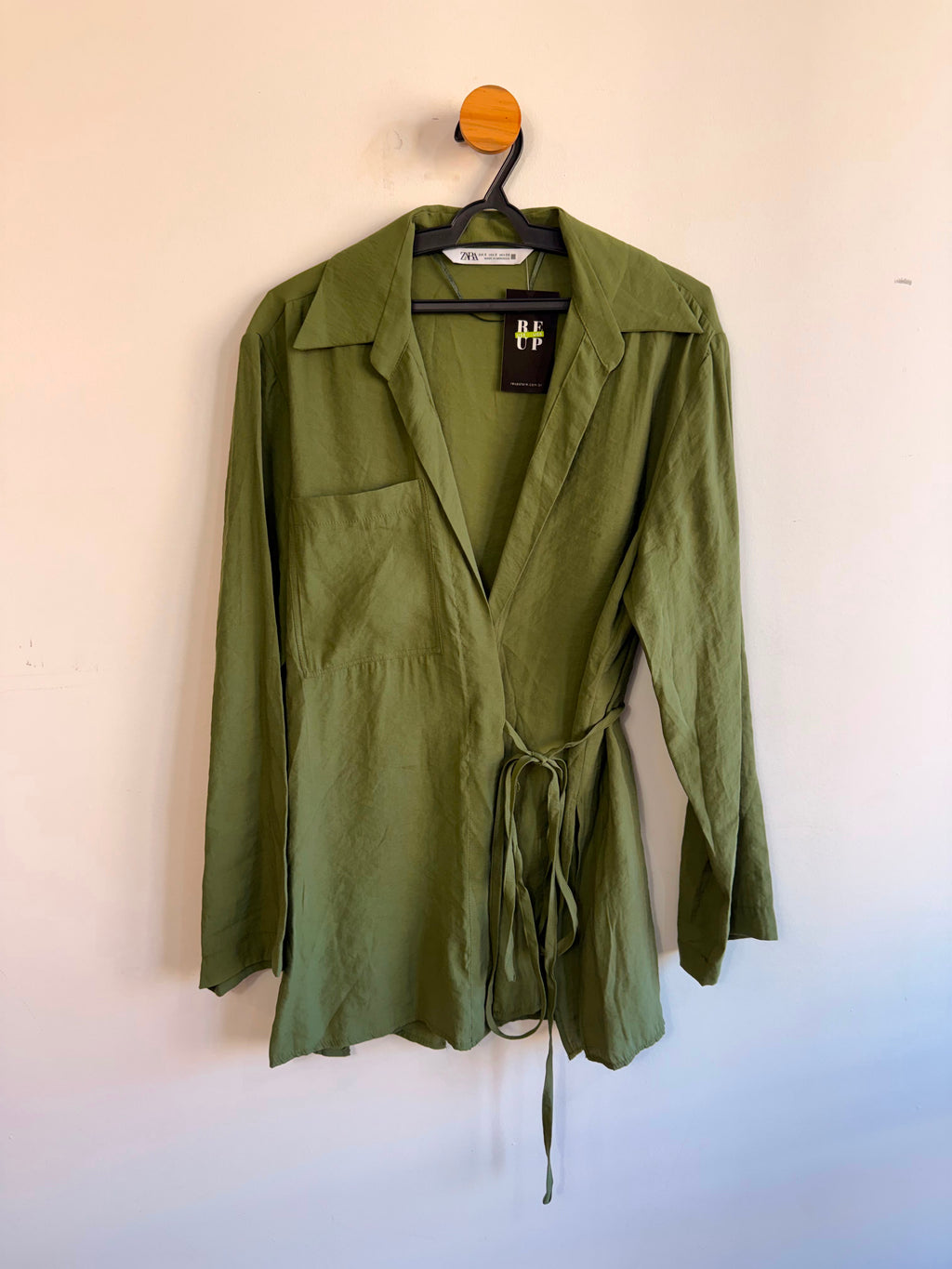 Camisa Verde Zara