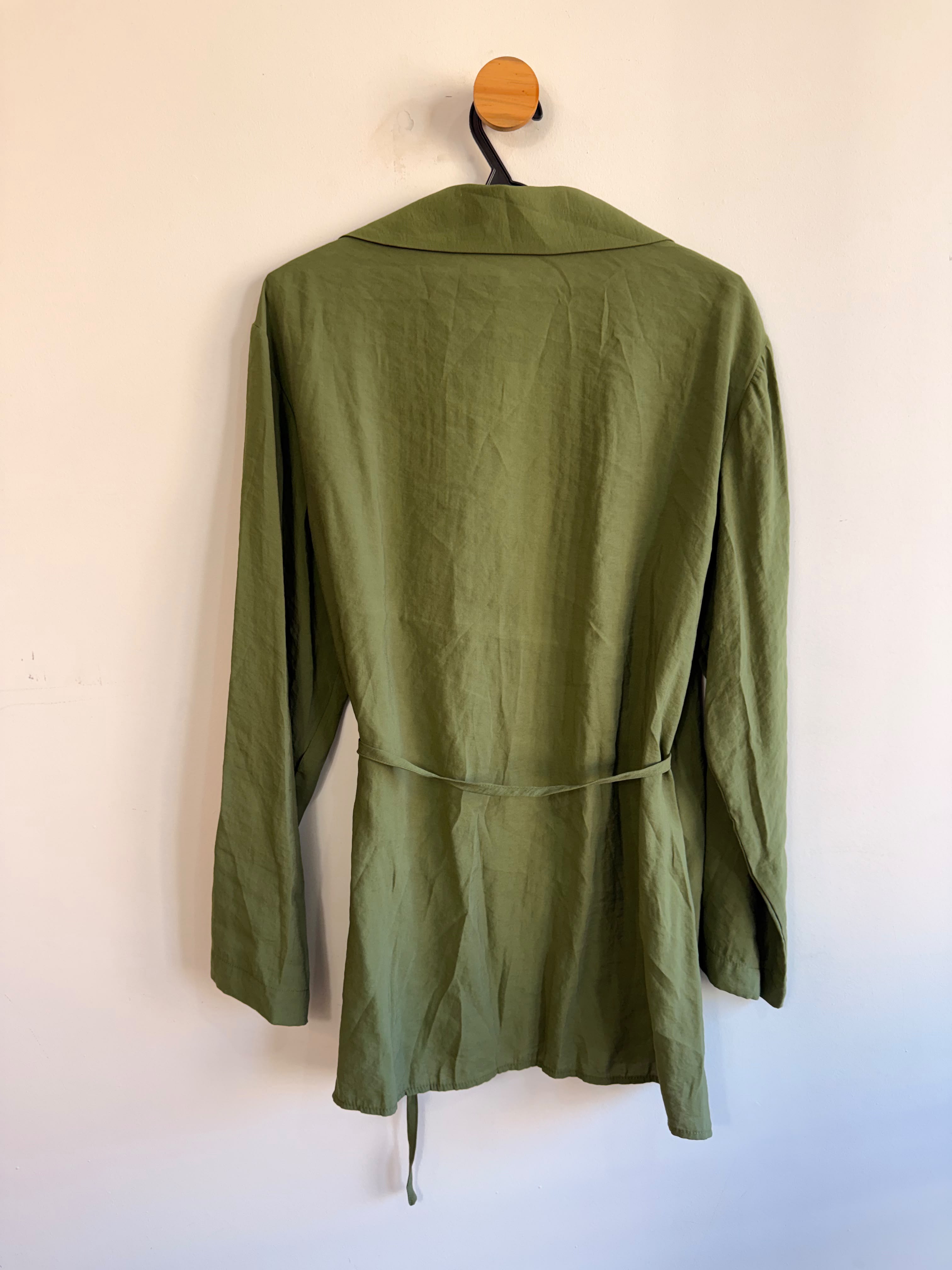 Camisa Verde Zara