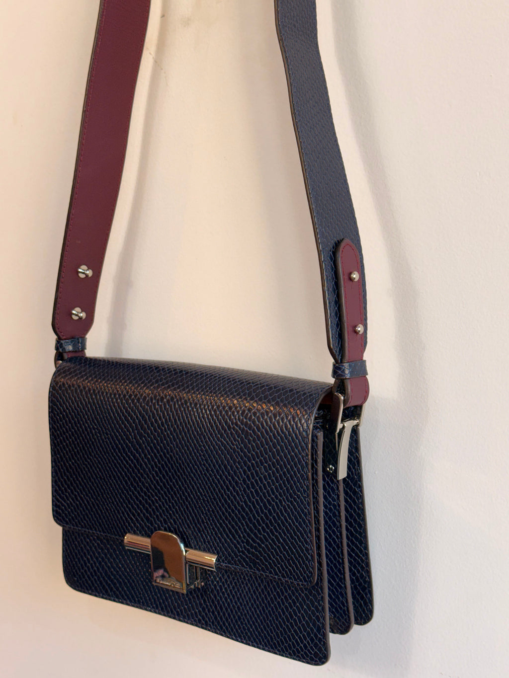 Bolsa Azul Massimo Dutti