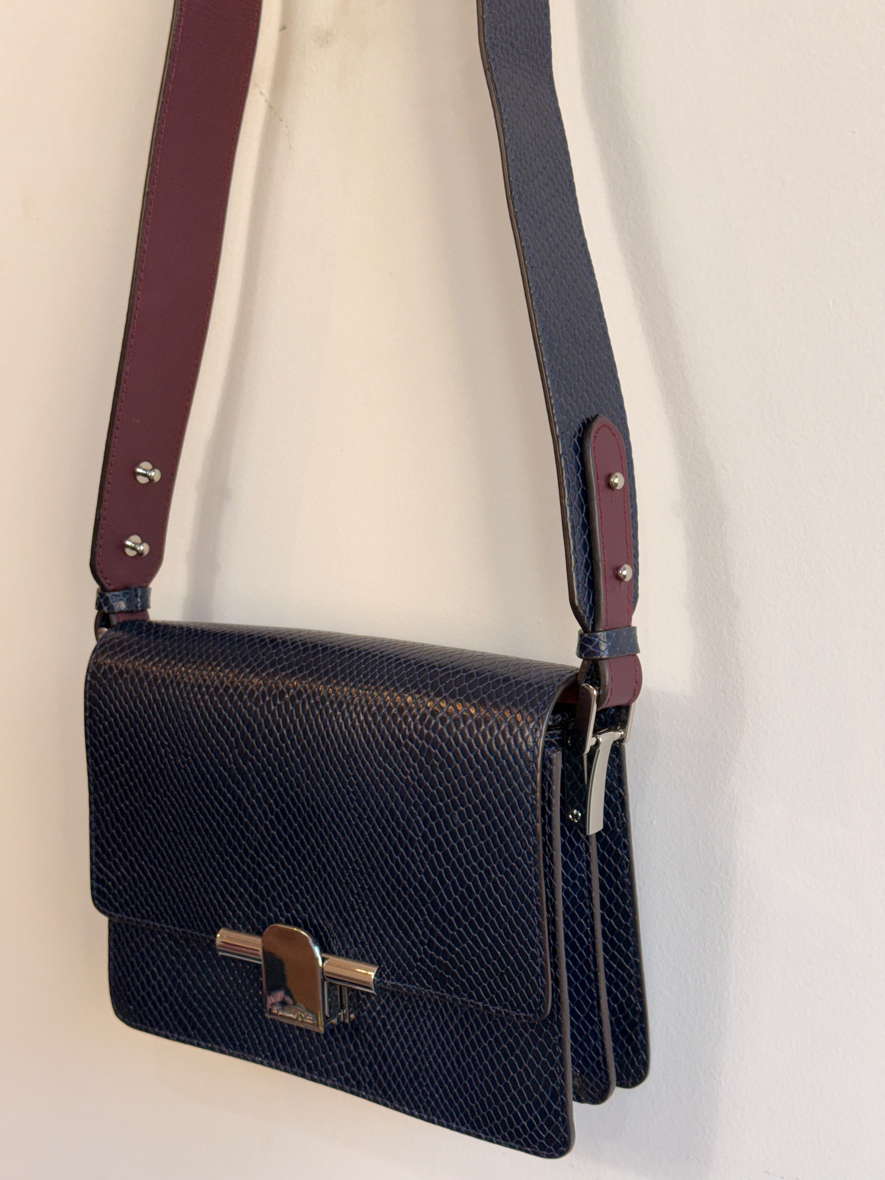 Bolsa Azul Massimo Dutti
