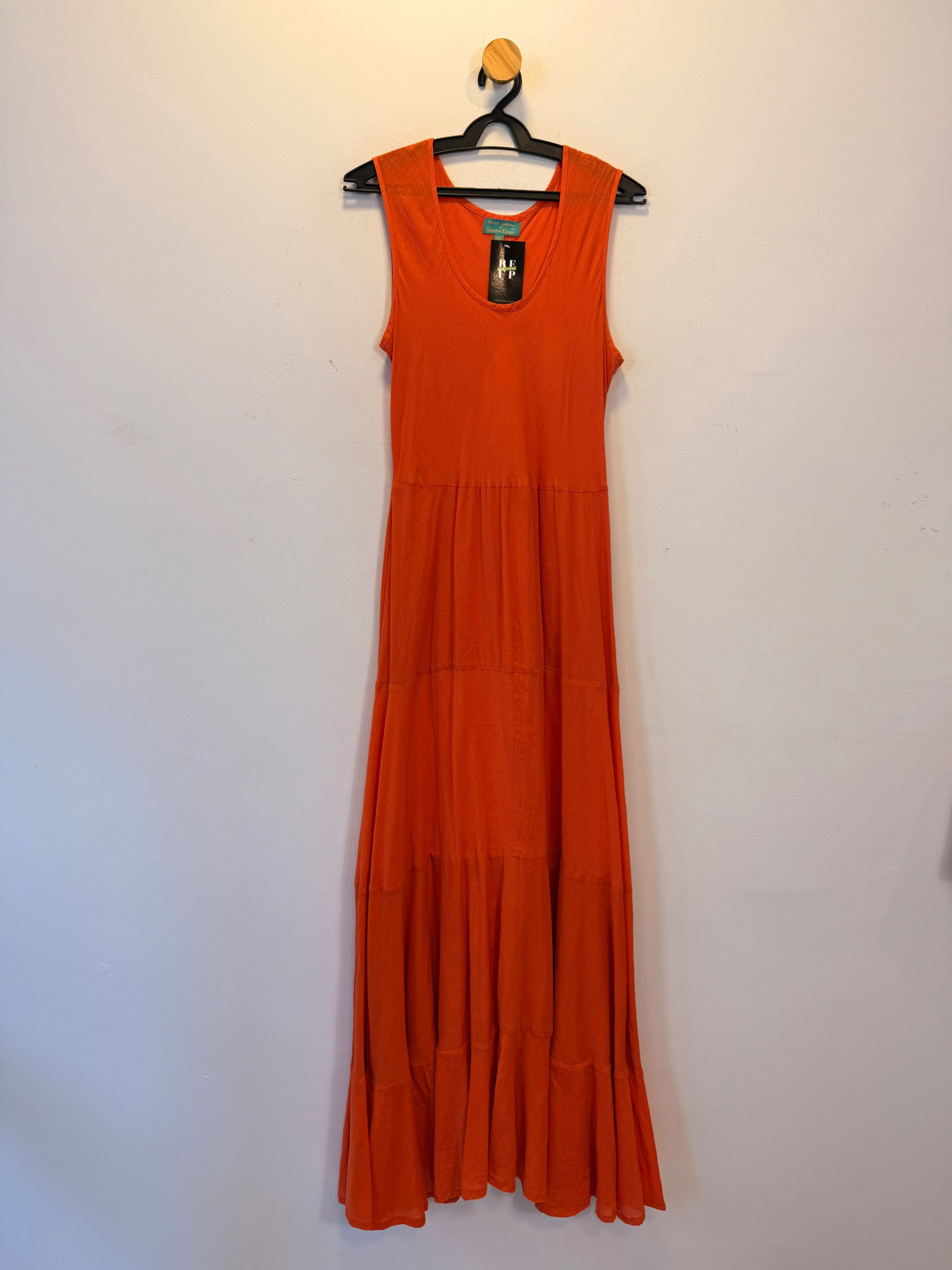 Vestido Laranja Antica Sartoria