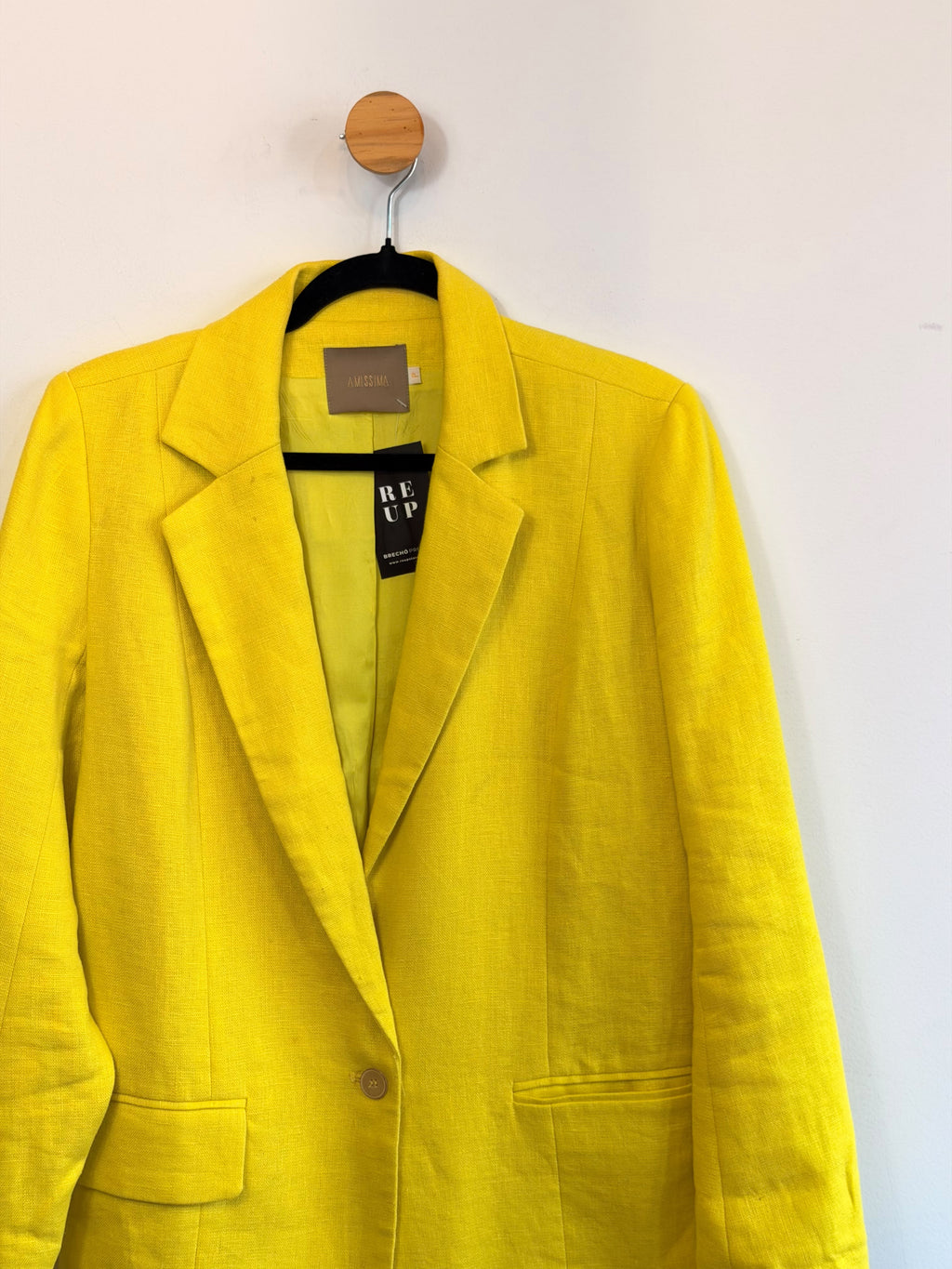 Blazer Amarelo Amissima
